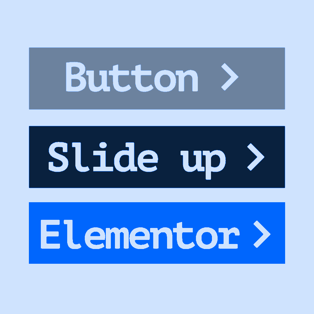 Slide-Up Elementor Button Animation – Jixart