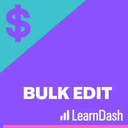 Bulk Edit for Learndash