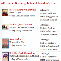 WordPress Booklooker-bot