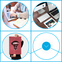 Storefront – Lines and Circles Animation