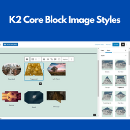 Image Styles for Core Block
