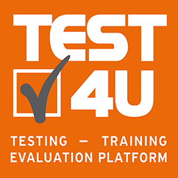 Embedded learning videos and practice material by TEST4U