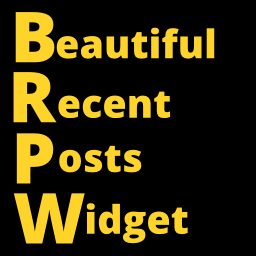 Beautiful Recent Posts Widget