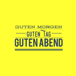 Begrü?ung nach Tageszeit