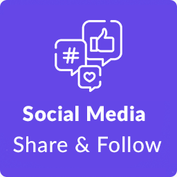 Superb Social Media Share Buttons and Follow Buttons