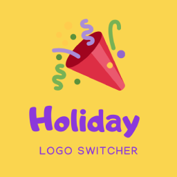 Holiday Logo Switcher