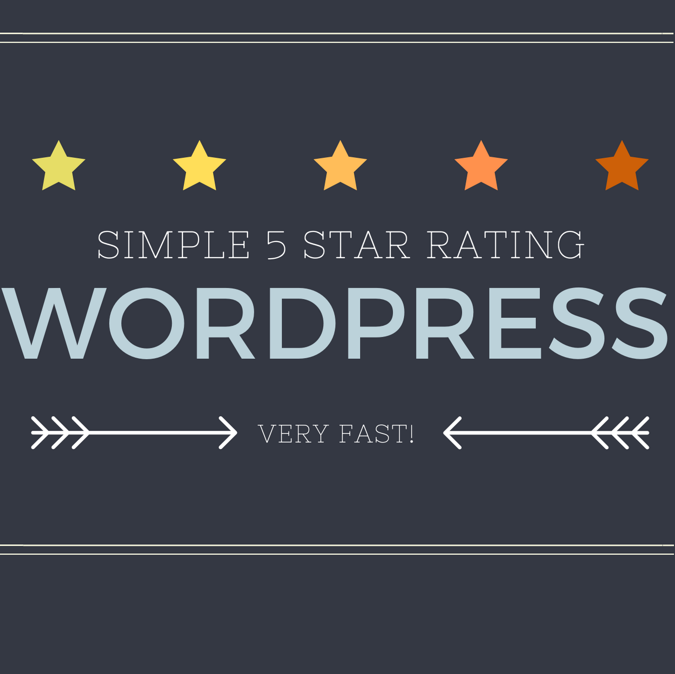 Simple 5 Star Rating