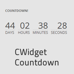 CWidget Countdown