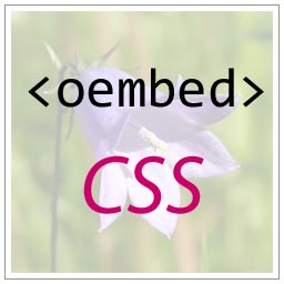 oEmbed styling