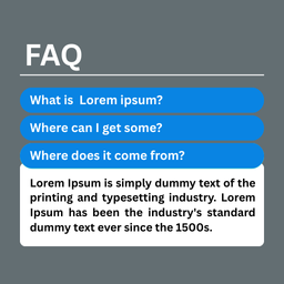 AJ FAQ Block