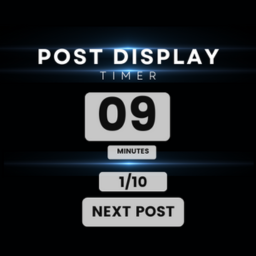 Post Display Timer