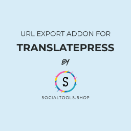 URL Export Addon for TranslatePress