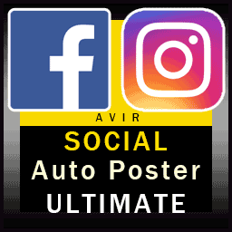 AVIR Social Auto Poster Ultimate
