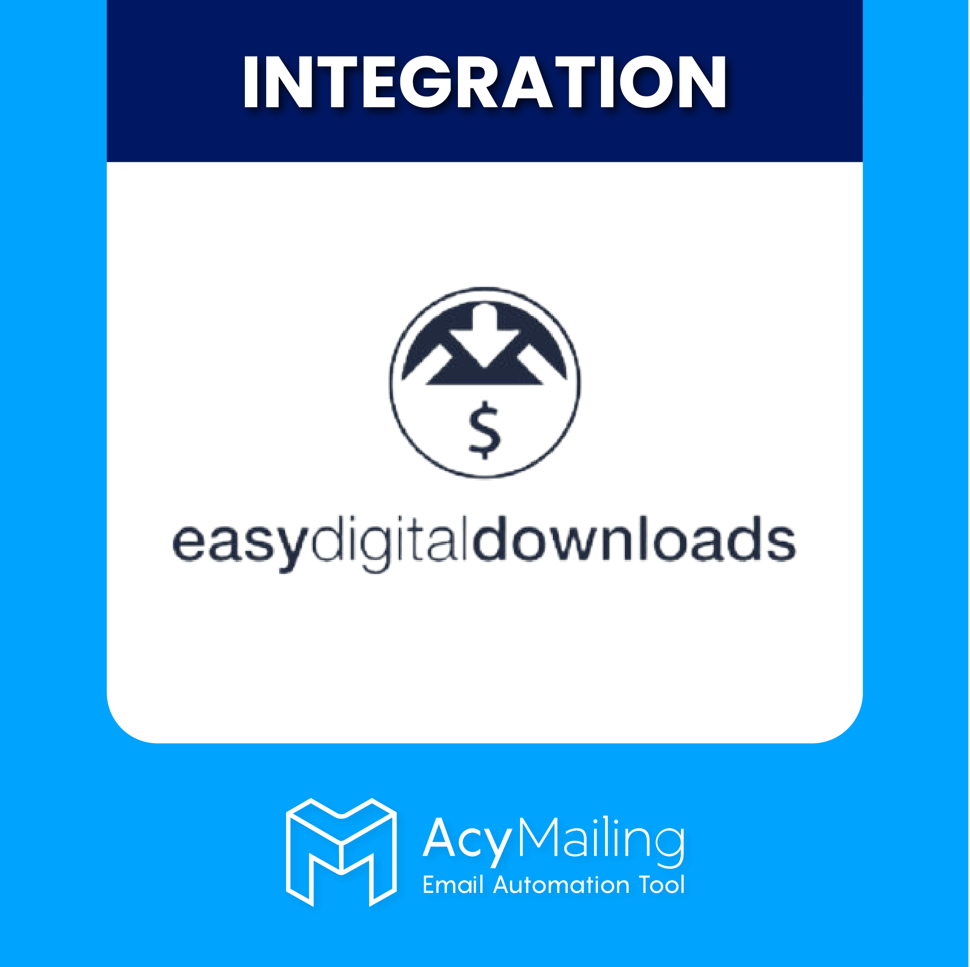 AcyMailing integration for Easy Digital Downloads