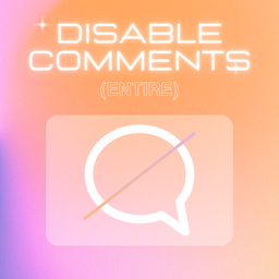 Turn Off Site Comments