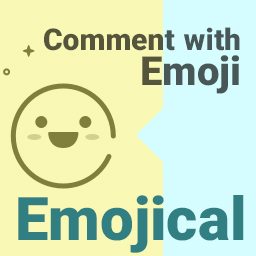 EmojiCal comment with emoji