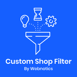 Custom Shop Filter by Webnotics