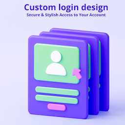 Custom Login Design