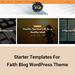 Starter Blog Templates For Faith Blog