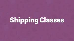 Shipping Class By Category For Woocommerce