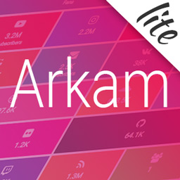 Social Media Counters for WordPress – Arkam Lite