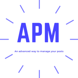 Admin Posts Manager – Posts manager for your posts
