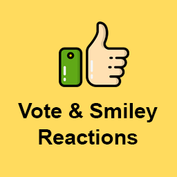 Vote & Smiley Reaction
