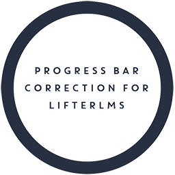 Progress Bar Correction For LifterLMS