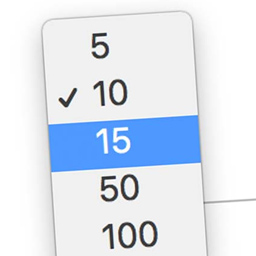 Posts Per Page Changer UI