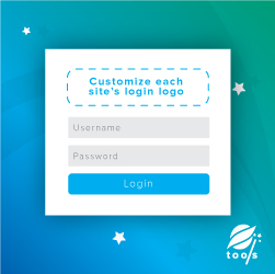 Multisite Login Logos