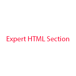 Expert HTML Section
