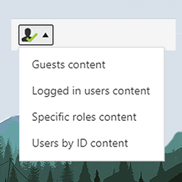 User Access Shortcodes