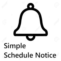 Schedule Notice