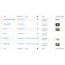 Post List Featured Image