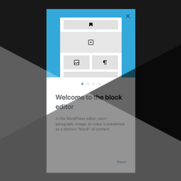 Welcome to the block editor B gone