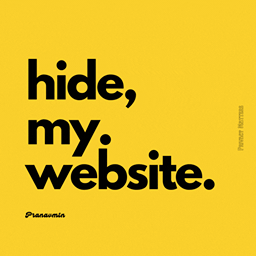 Hide My Website