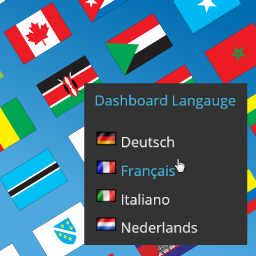 R3DF Dashboard Language Switcher
