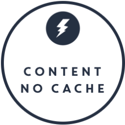 Content No Cache | Serve uncached partial content even when you add it to a page that is fully cached.