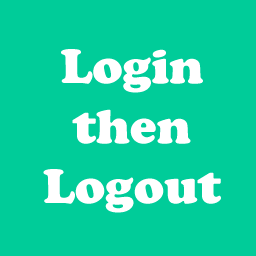 Login or Logout Menu Item