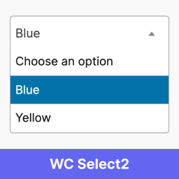 WooCommerce variations Select2