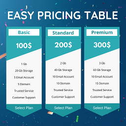 Easy Pricing Table WP