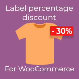 Label Percentage Discount