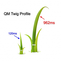 Query monitor Twig profile