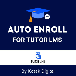 Auto Enroll for Tutor LMS