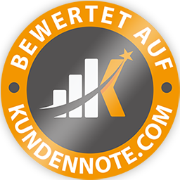 Kundennote.com Bewertungssiegel