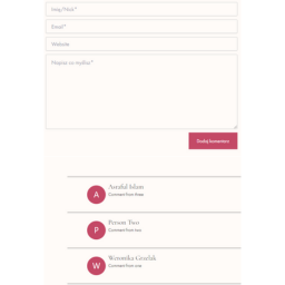 CW Comment Elementor Addon