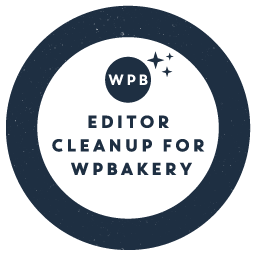Editor Cleanup For WPBakery: FDP add-on to clean up the WPBakery frontend editor