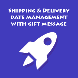 Shipping & Delivery Date management with gift message