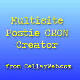 Multisite Postie CRON Creator