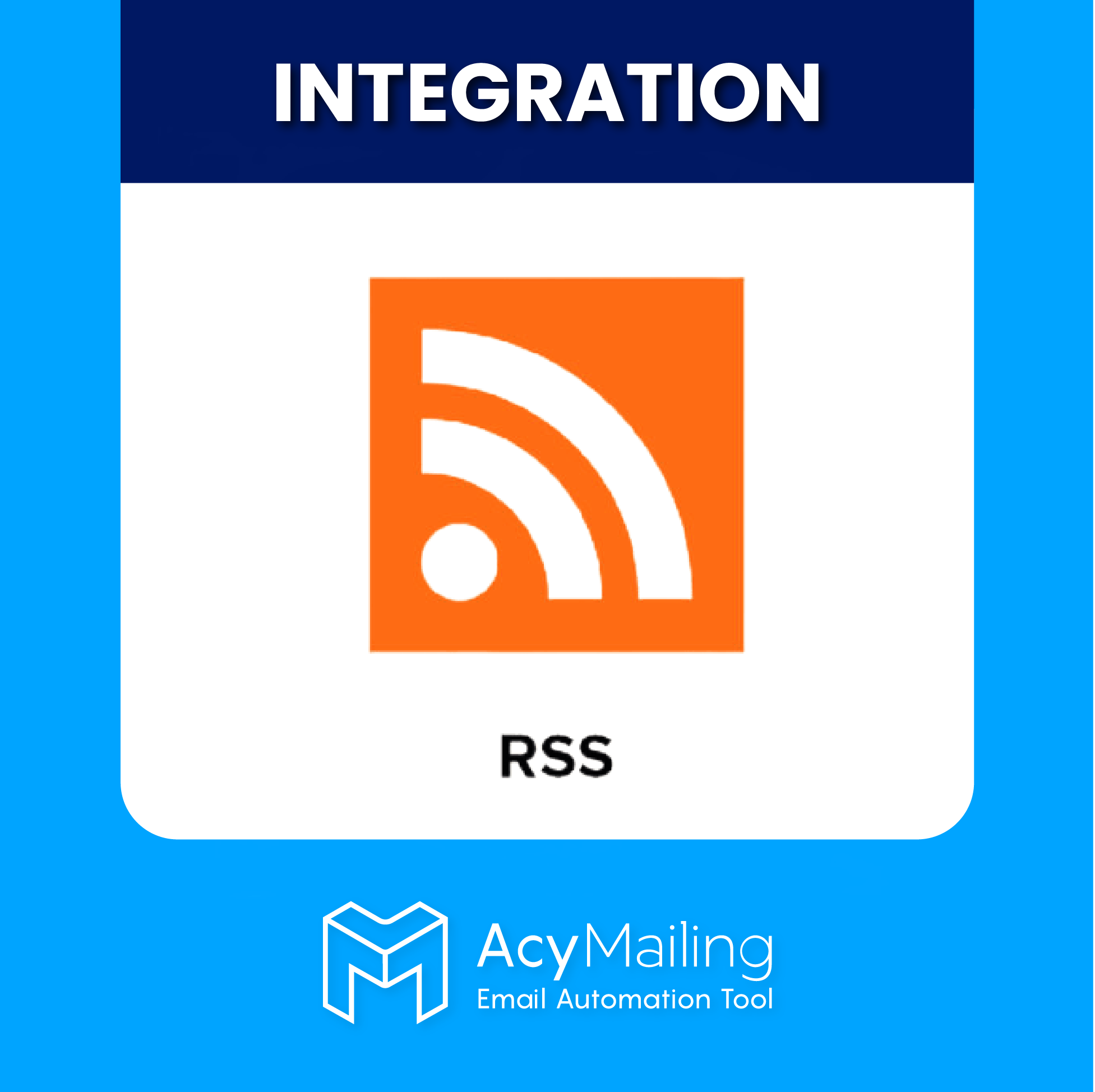 AcyMailing – Insert RSS content in emails